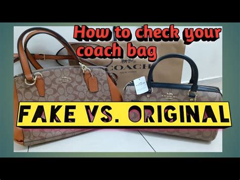 how to tell if coach bag is fake|coach authenticity check serial number.